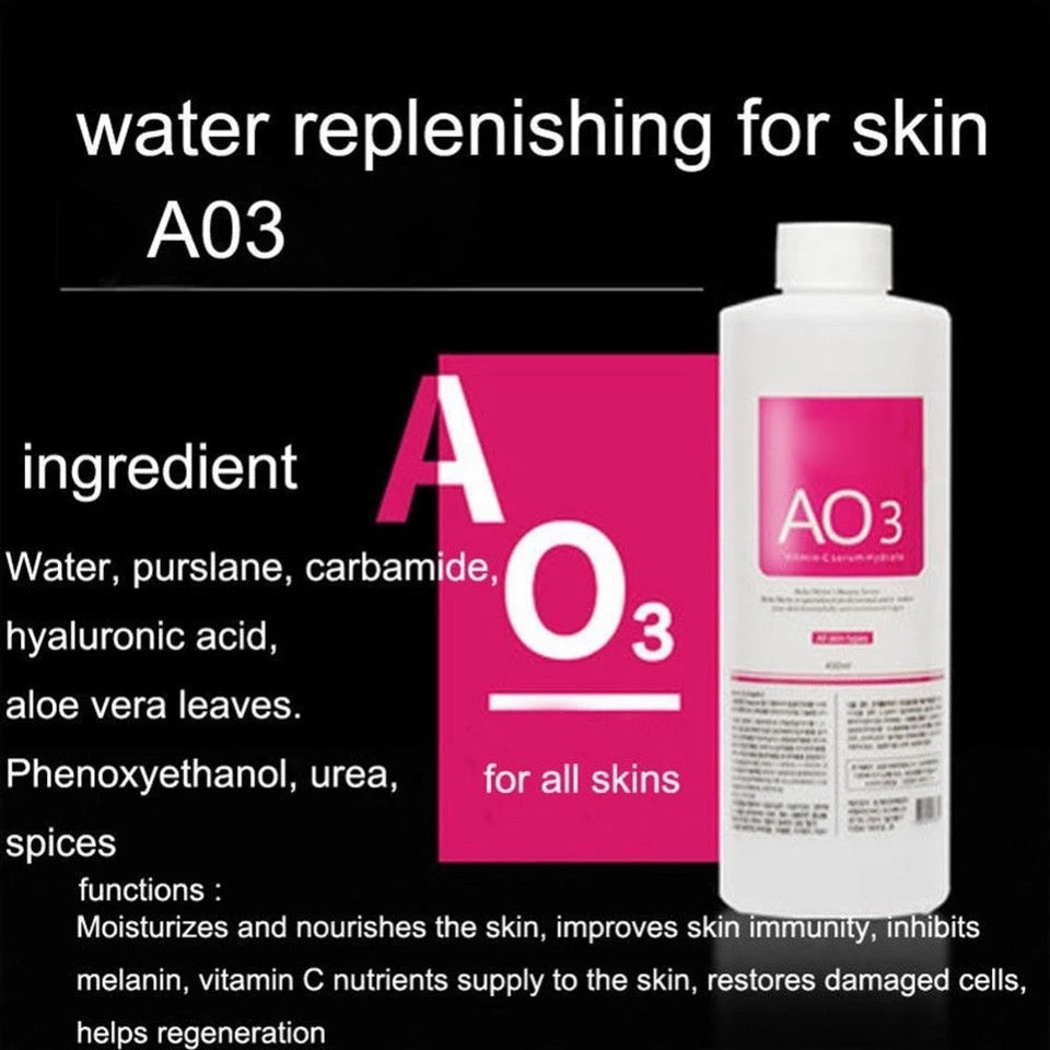 AO3 Solution for hydrafacial machine