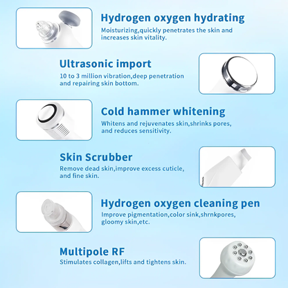 Latest Gen Hydro Dermabrasion Facial Machine 7 In 1