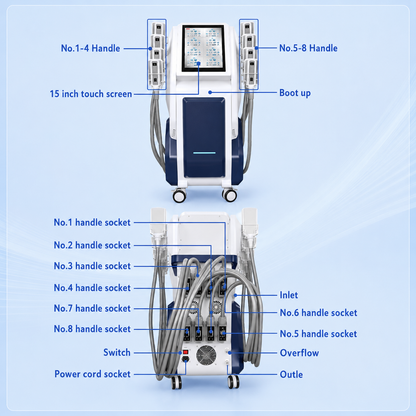 CryoMax 8-in-1 Sculpting Machine