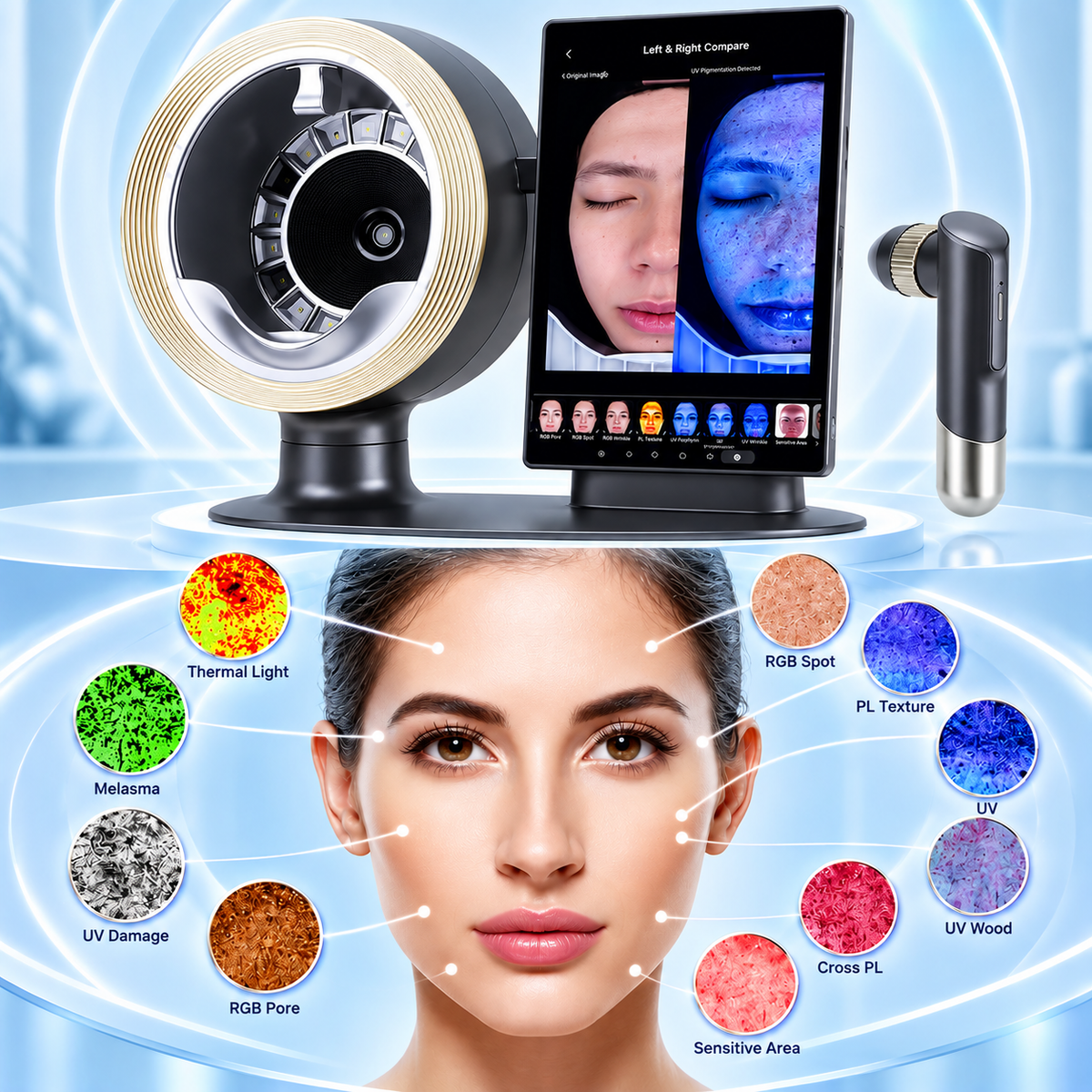 DermaScope AI Skin Analysis System