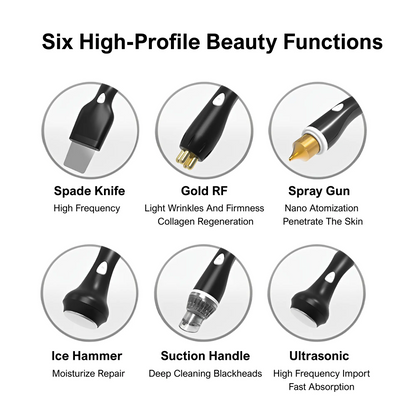 HydraSkin AI 6 in 1 Intelligent Facial Treatment System