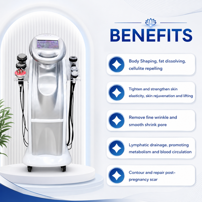 40K & 80K Ultrasonic Cavitation & RF Body Contouring Machine