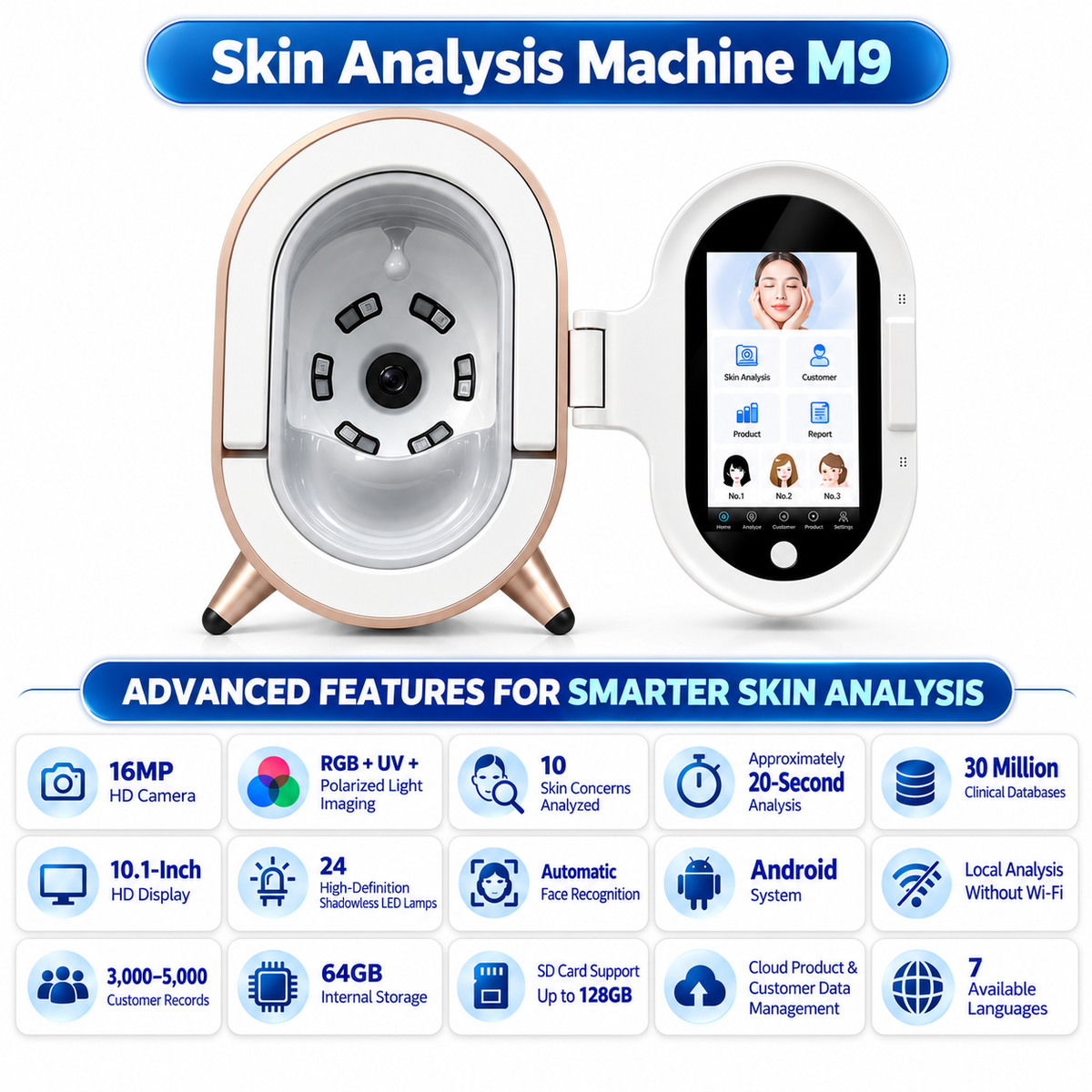 Skin Analysis Machine M9