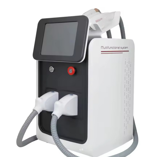 3 in 1 Laser Machine for Hair Removal + Tattoo Removal + E-Light Skin Rejuvenation
