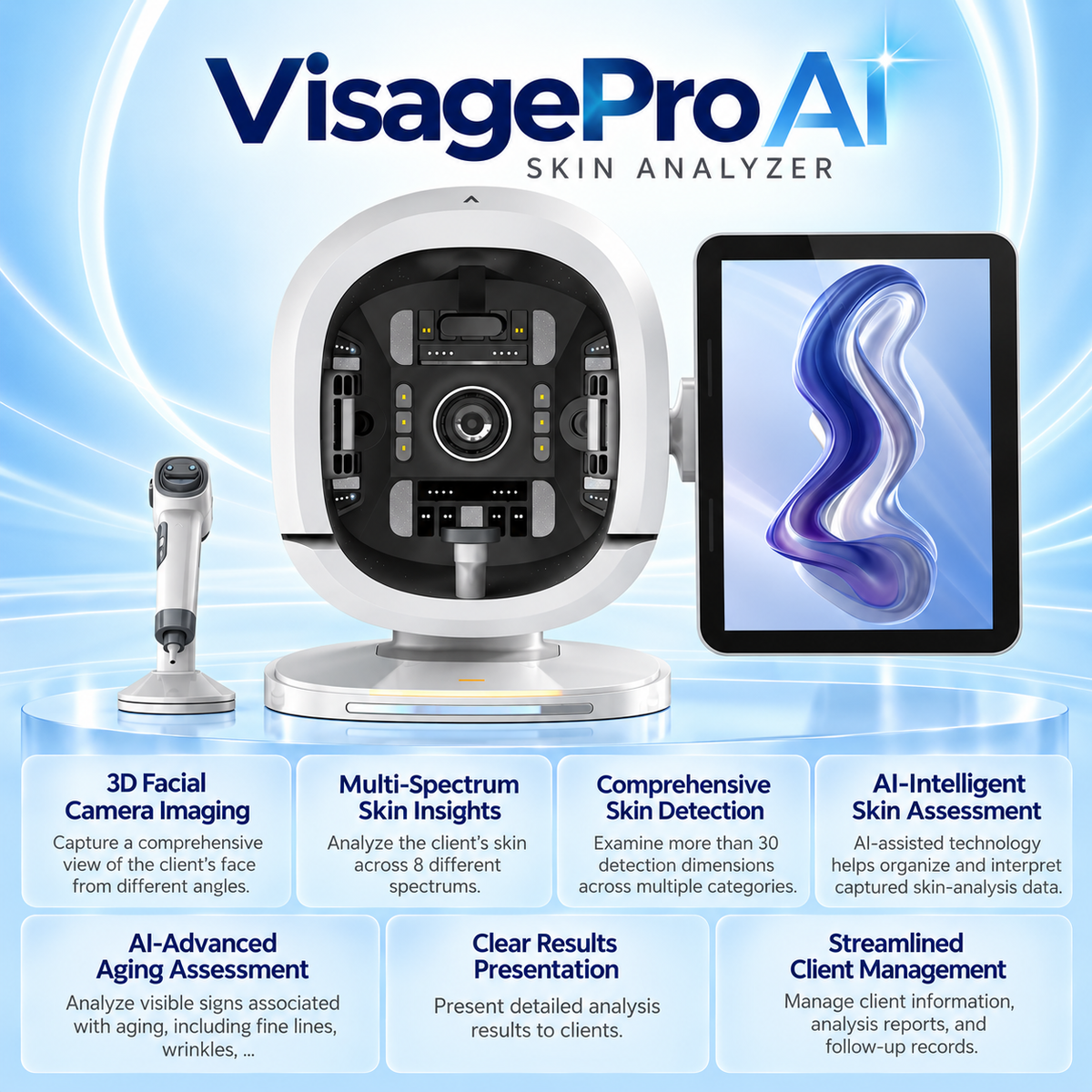 VisagePro AI Skin Analyzer